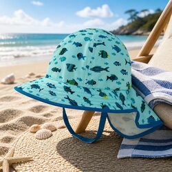 Warm and Reliable Infant Sun Hat with Adjustable Features