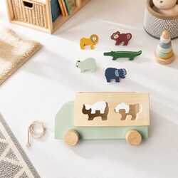 Wooden Animal Truck Pull Along - Quality and Value