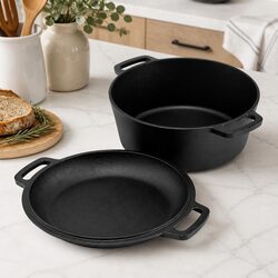 5L Cast Iron Dutch Oven: Value and Reliability