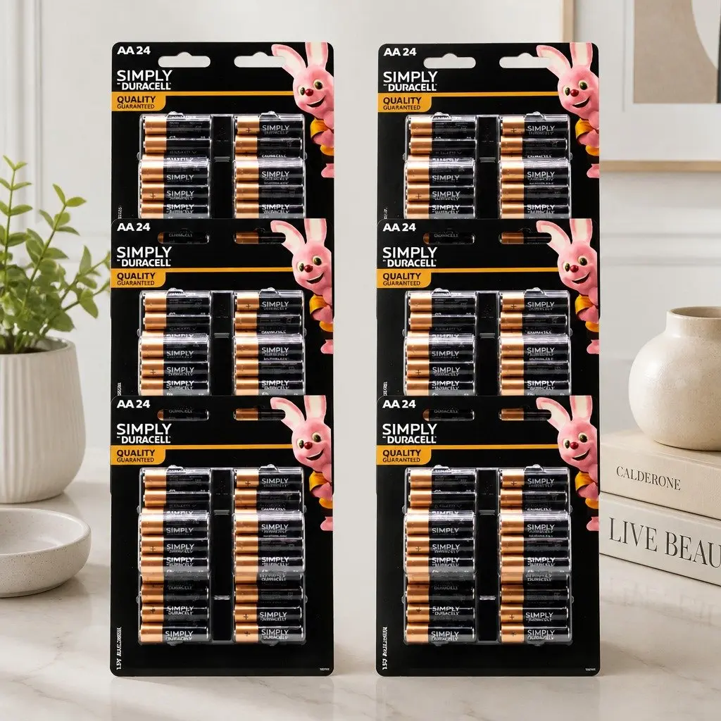 AA Alkaline Batteries 24pk