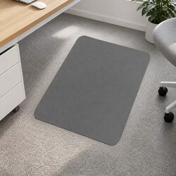 Chair Mat Office Floor Protector 120x90cm PVC Carpet Protection Anti-Slip