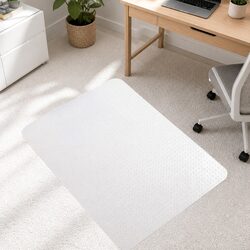 Chair Mat Office Carpet Floor Protector 120X90cm Clear PVC Gripper Desk