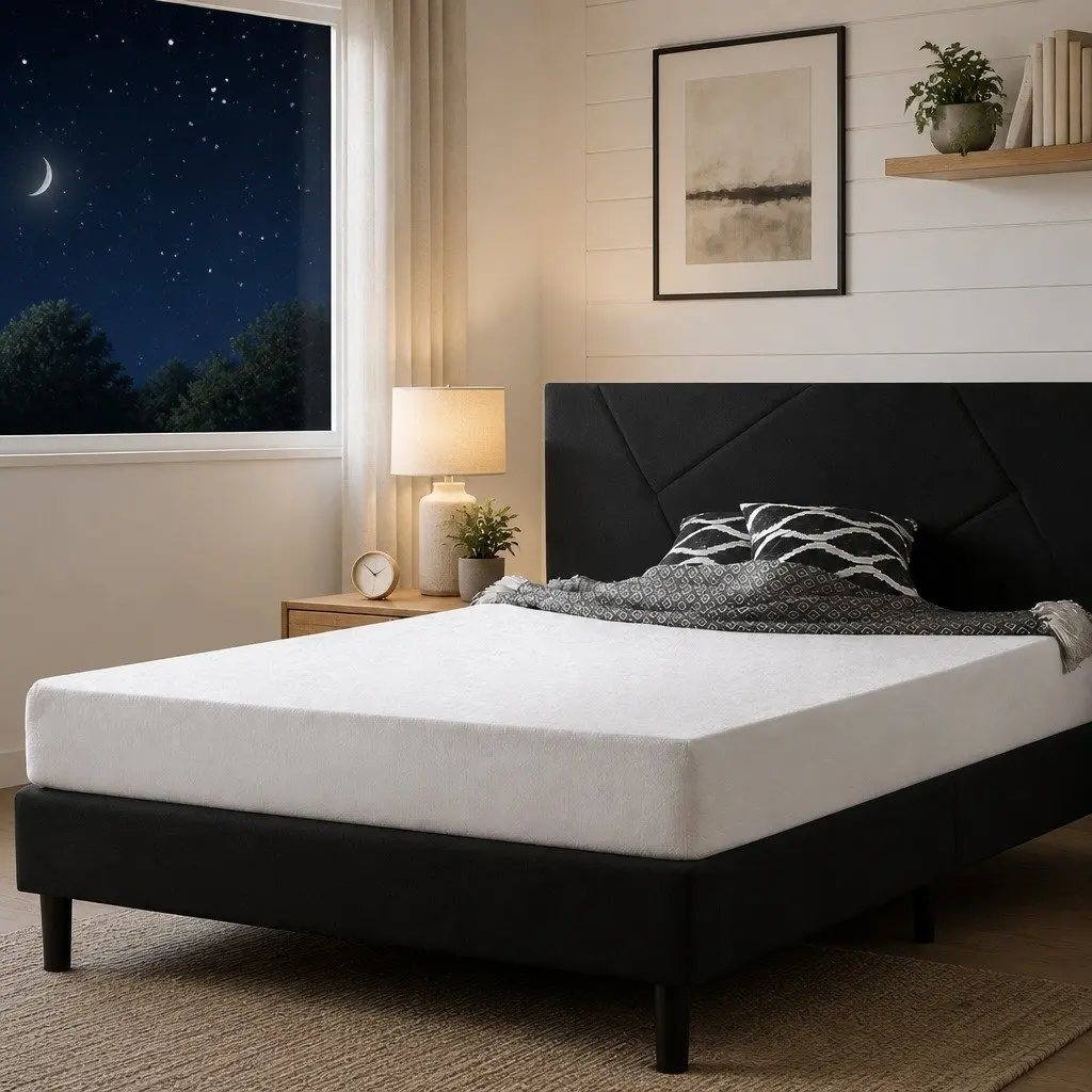 Mattress Protector Waterproof Dust Mite Barrier Fitted White