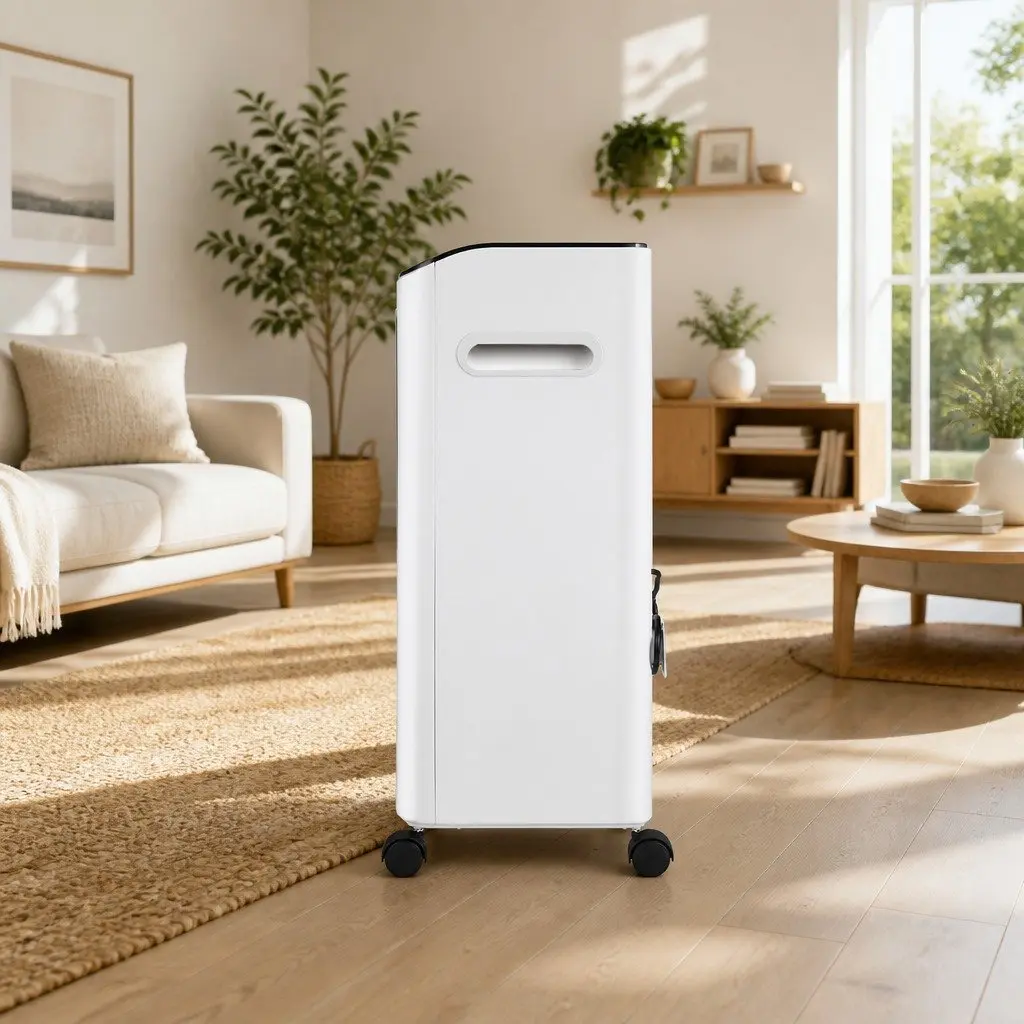 Evaporative Air Cooler 8L Humidifier Purifier Fan White