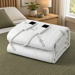 Warm and Reassuring King Bamboo Electric Blanket