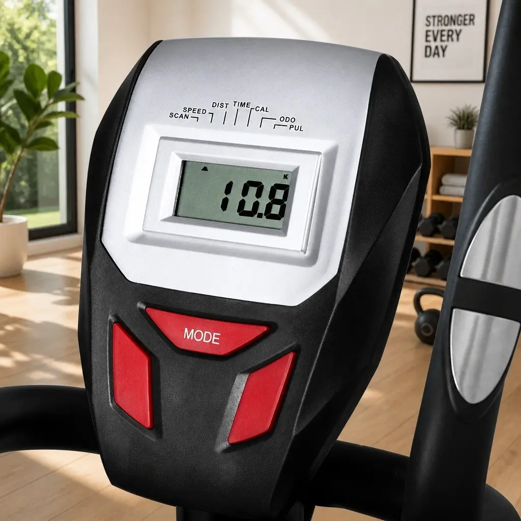 Elliptical Cross Trainer Exercise Bike Home Gym Fitness Machine Black