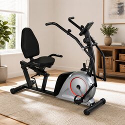 Affordable Recumbent Exercise Bike with Essential Features