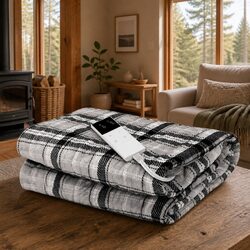 Warm and Reassuring Electric Heated Throw Blanket