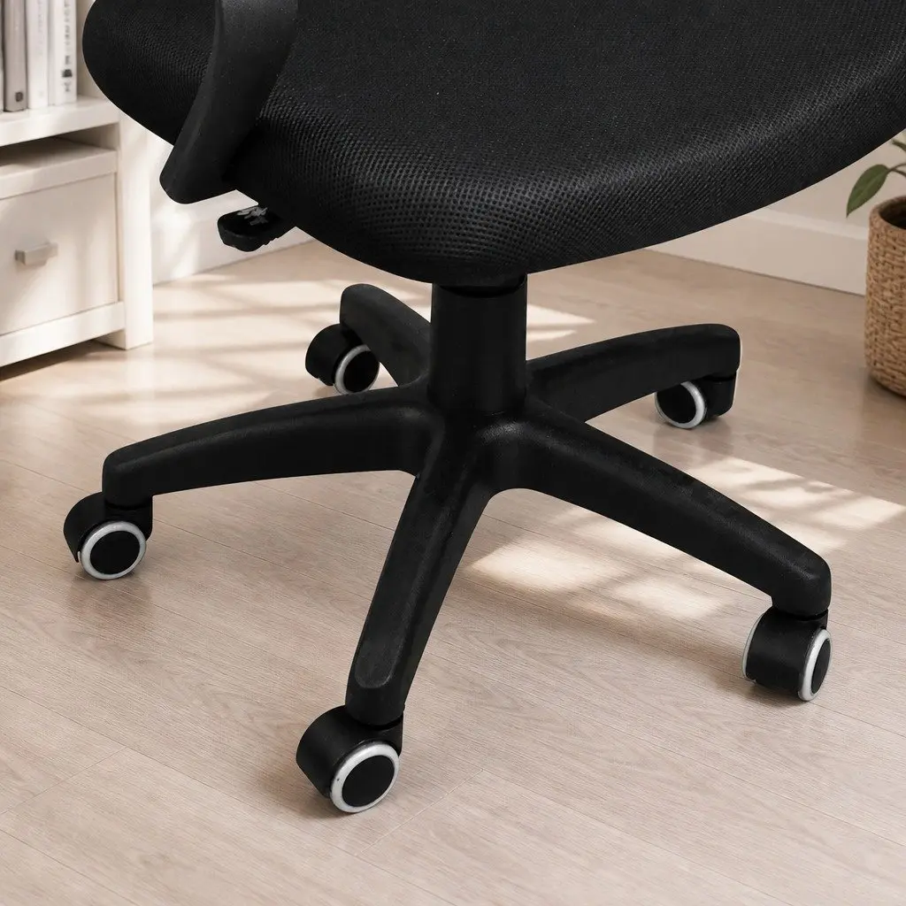 Ergonomic Office Chair Adjustable Height Mesh Back Black or Grey