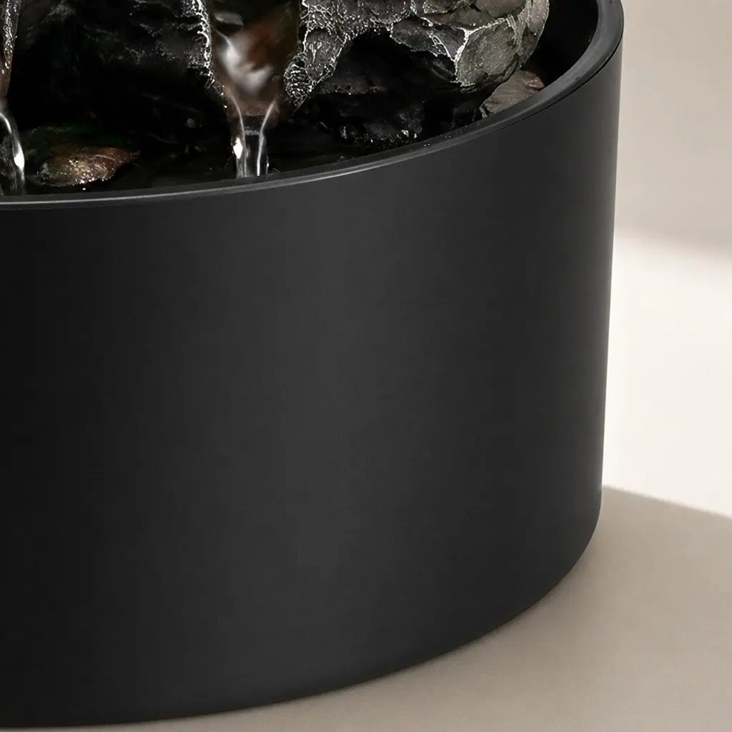 Tabletop Water Fountain with Calm Flow and Remote Control