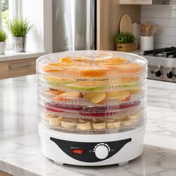 Reliable 5 Tray Food Dehydrator for Smart Home Cooking