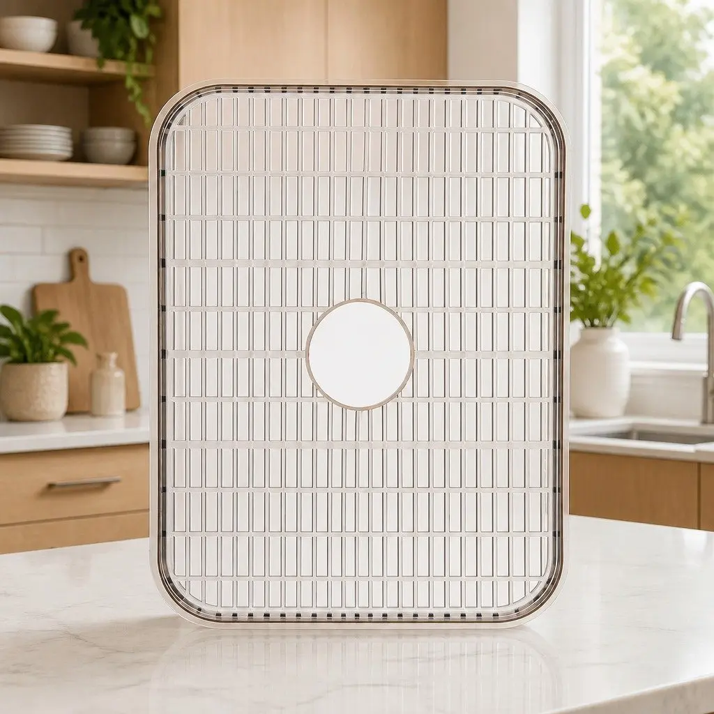 Food Dehydrator Add On Tray 2 Piece Clear PS Plastic Drying Tray