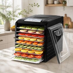 Reliable Food Dehydrator: 9 Trays of Practicality