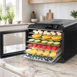 Reliable 6-Tray Food Dehydrator for All Your Needs