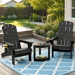 Affordable Adirondack Chair and Table Set for Your Patio