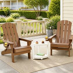 Comfortable and Affordable Adirondack Chair Set