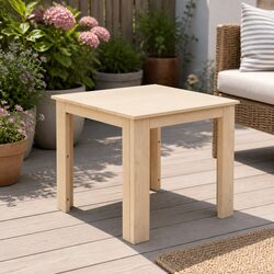 Reliable and Sturdy Wooden Side Table for Your Needs