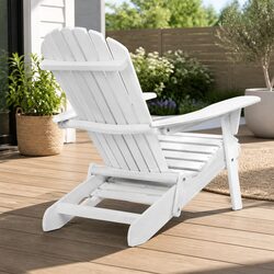 Adirondack Chair with Ottoman: Practical and Stylish