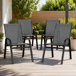 Stackable Chairs Set of 4 - Quality and Value