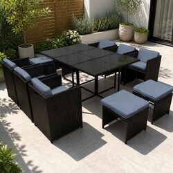 Reliable 11-Piece Outdoor Dining Set Built to Last
