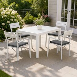 Quality Outdoor Dining Set with Comfortable Seating