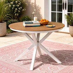 Reliable Round Dining Table for Outdoor Enjoyment
