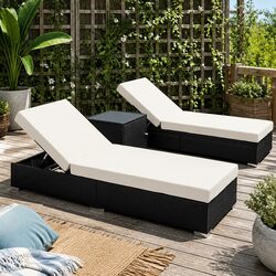 Comfort and Value with 3PC Outdoor Lounge Set