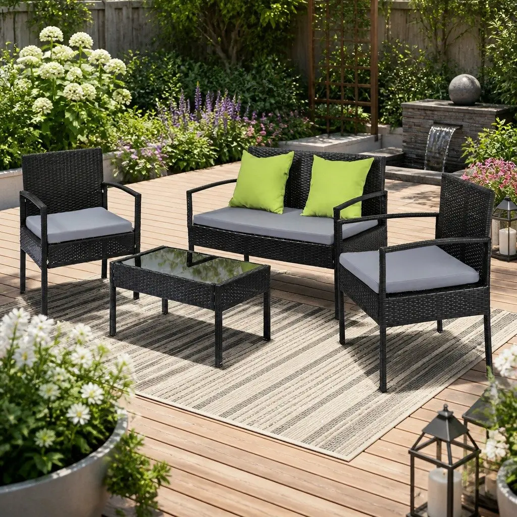 Outdoor Patio Sofa Set for Relaxation