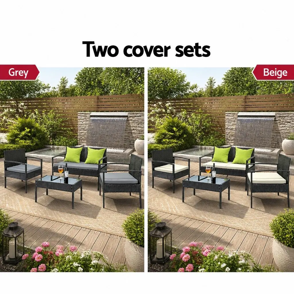 Outdoor Patio Sofa Set for Relaxation