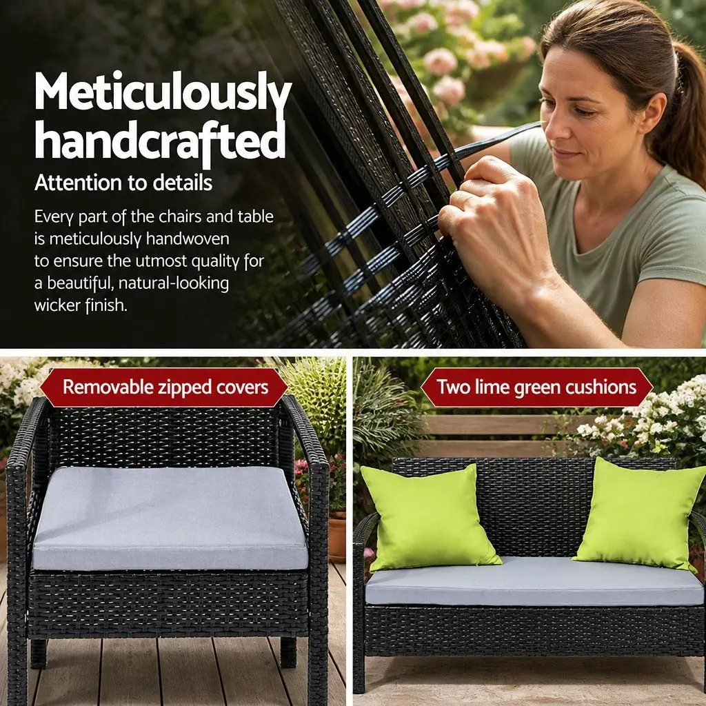 Outdoor Patio Sofa Set for Relaxation