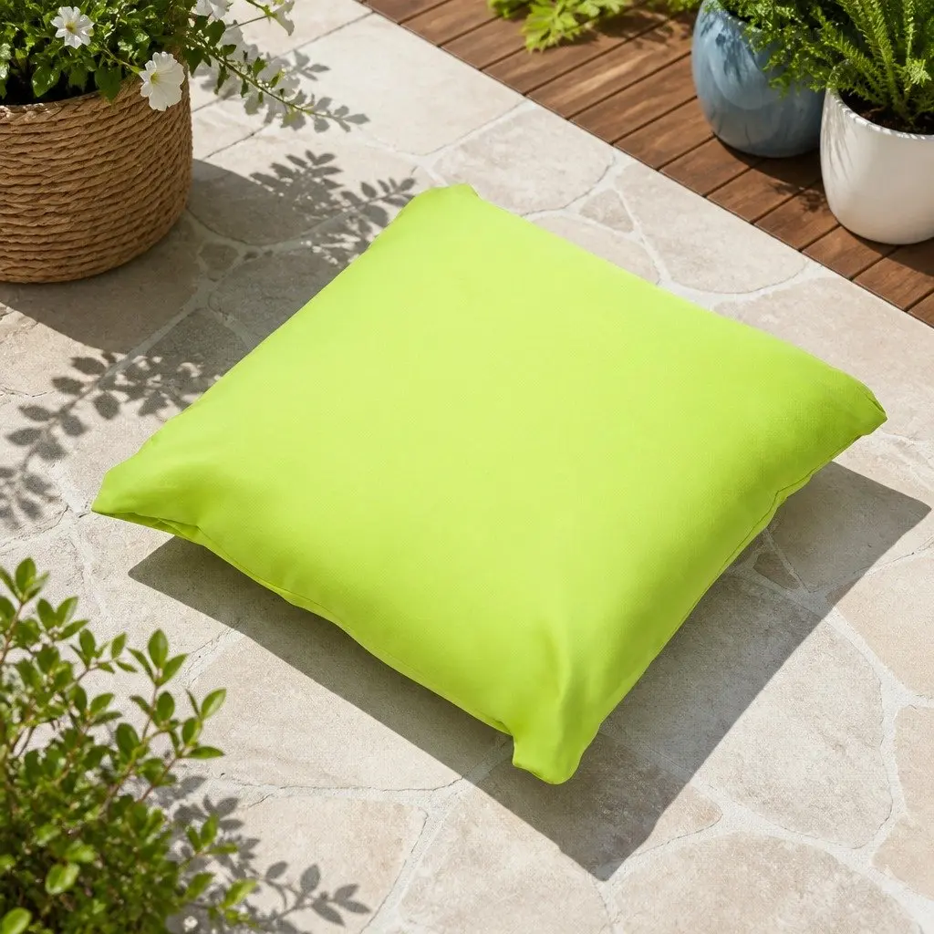WickerOutdoorSofaSet4SeaterLoungeFurniture5PieceBlackBeigeLimeGreen