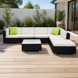 Comfortable and Versatile 7-Piece Outdoor Lounge Set
