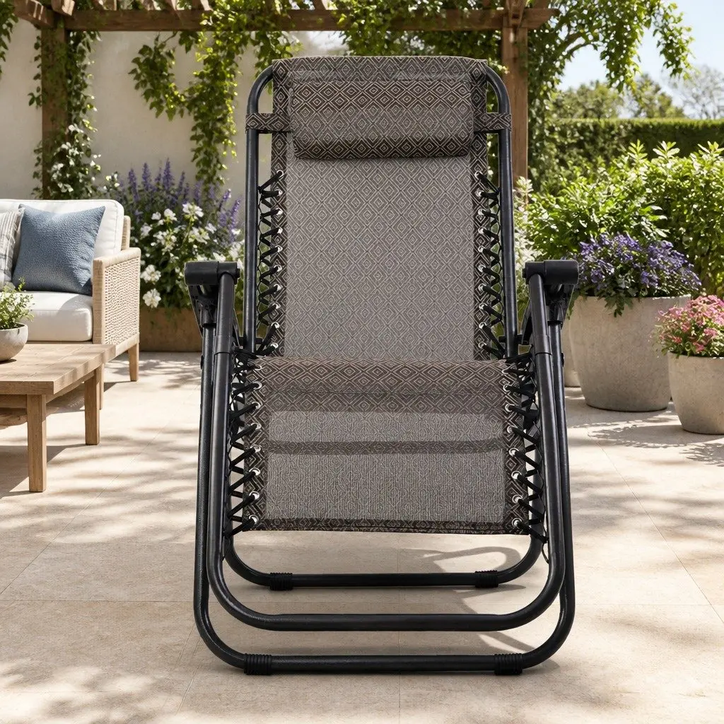 2PC Zero Gravity Reclining Chair Set