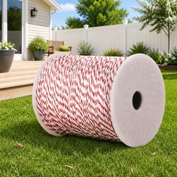 Reassuring 500M Electric Polytape for Livestock Safety