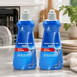 Trustworthy Shine & Dry Rinse Aid 400mL for Your Dishes