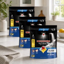 Reliable Lemon Dishwasher Tablets 195 Pack for Effective Cleaning