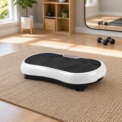 Vibration Exercise Machine Platform Home Fitness 99 Speed Levels White
