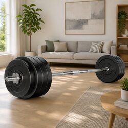 Reliable 78kg Barbell Weight Set for Strength Training