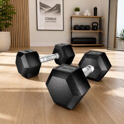 Reliable 20kg Hex Dumbbells Set for Stronger Workouts