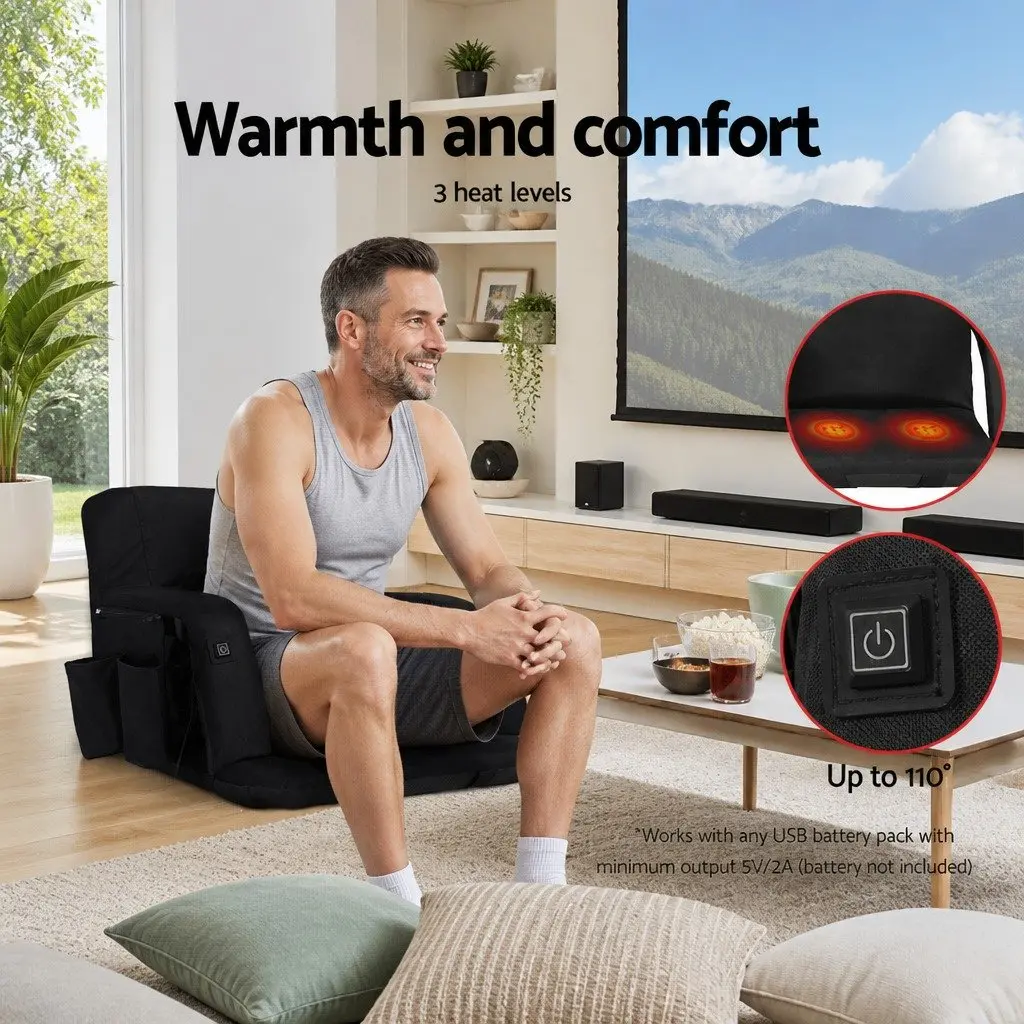 Heated Floor Lounge Sofa Bed