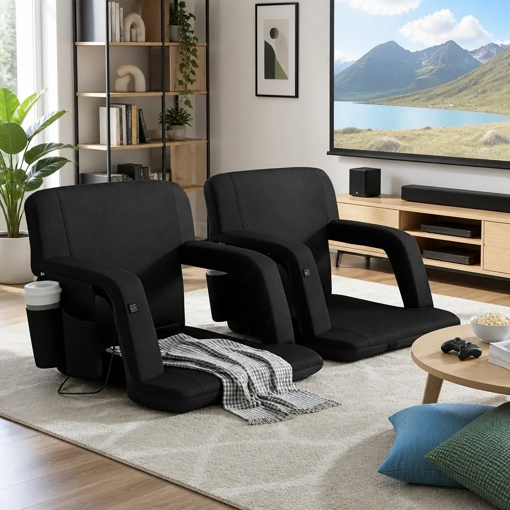 Heated Floor Lounge Sofa Bed
