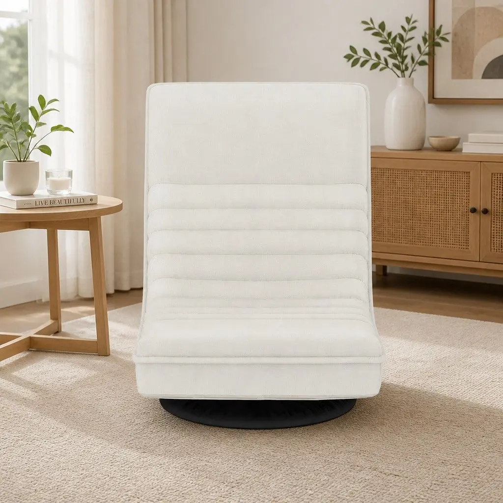 White Lounge Chair Option