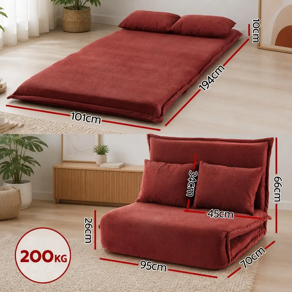 Floor Lounge Sofa Bed for Relaxation