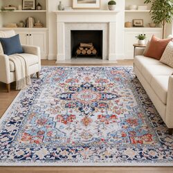 Comfortable 200X290cm Washable Rug for Any Space