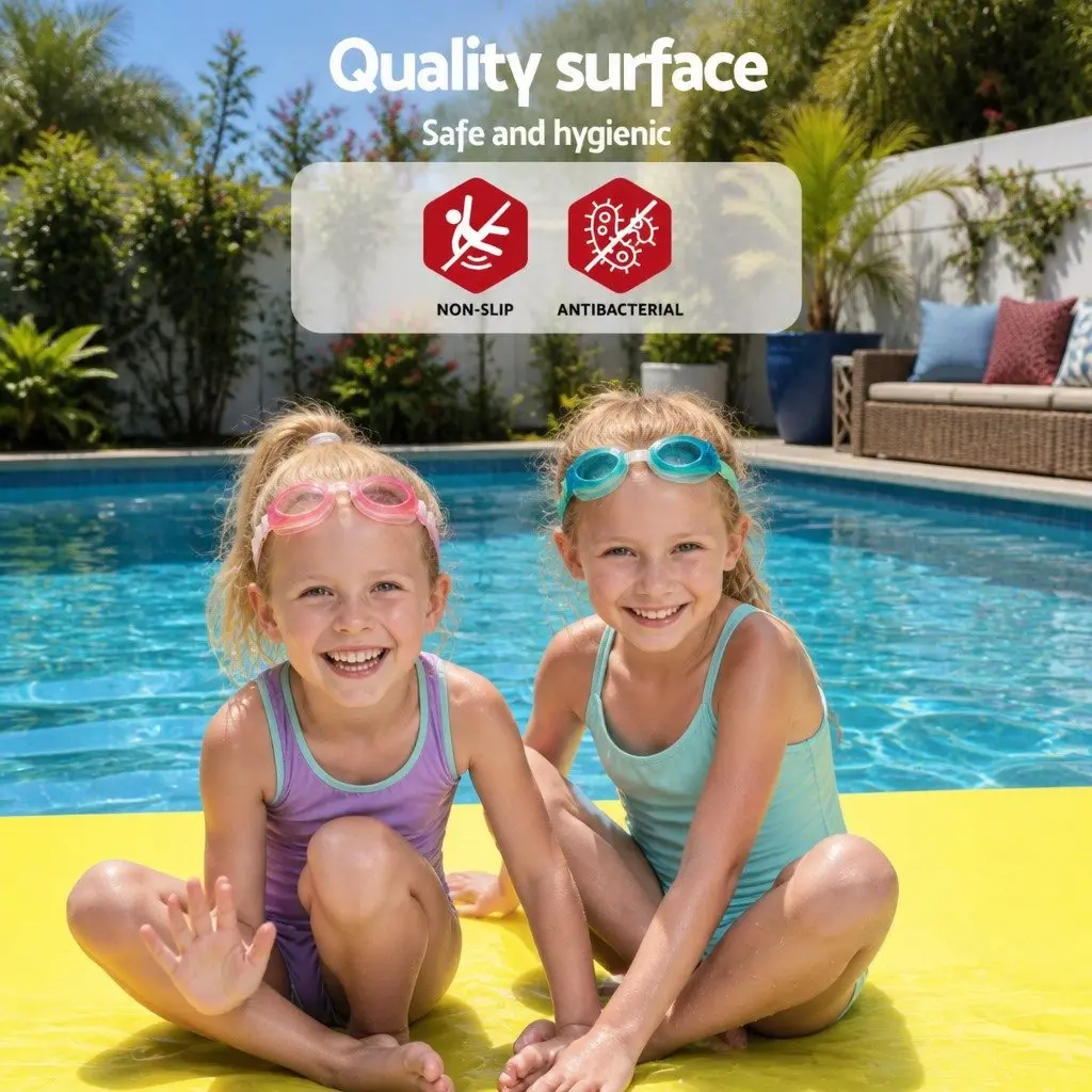Floating Water Mat XPE Foam Pad 3.5x1.8m Pool Island Platform Beach Lake