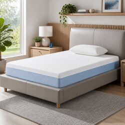 Comfortable 22cm Memory Foam Mattress for Peaceful Sleep