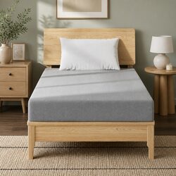 Practical 15cm Memory Foam Mattress with Bamboo Cover