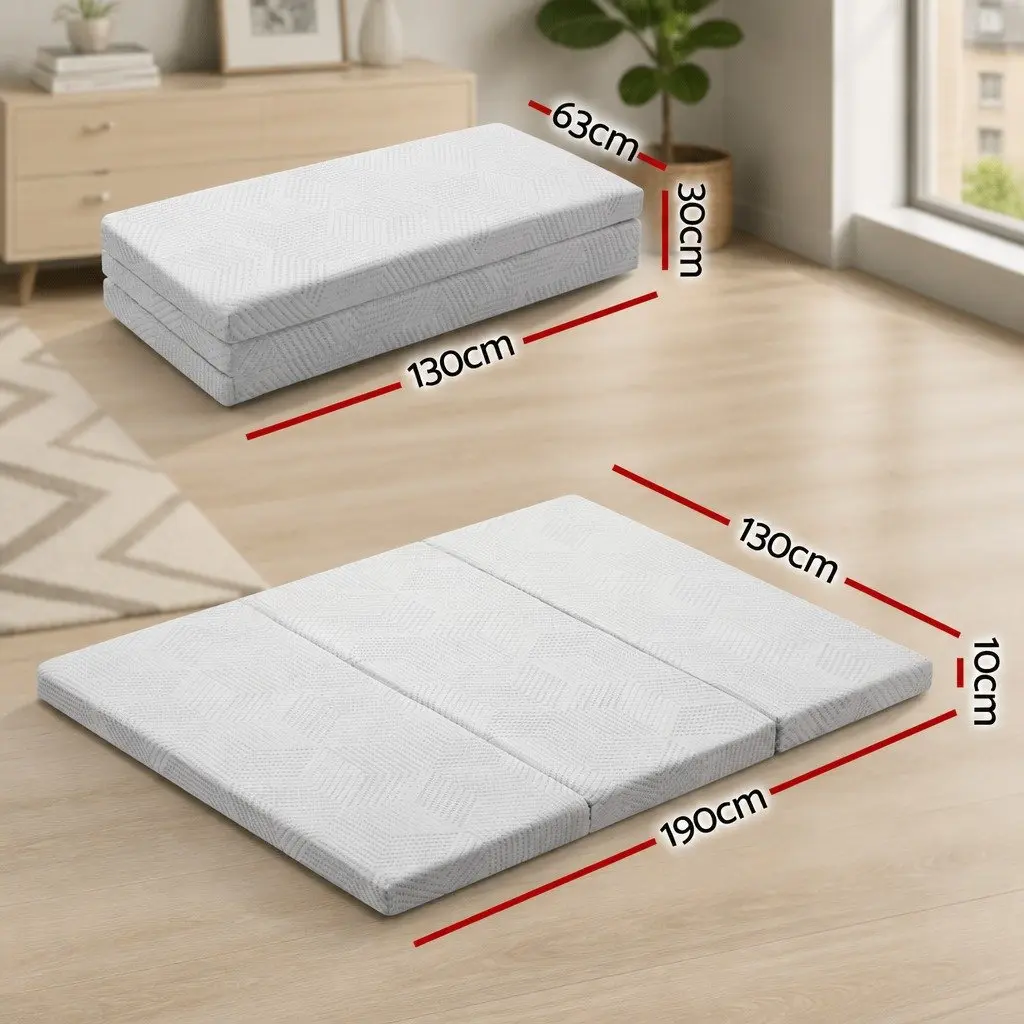 Tri-Fold Mattress for Space Efficiency