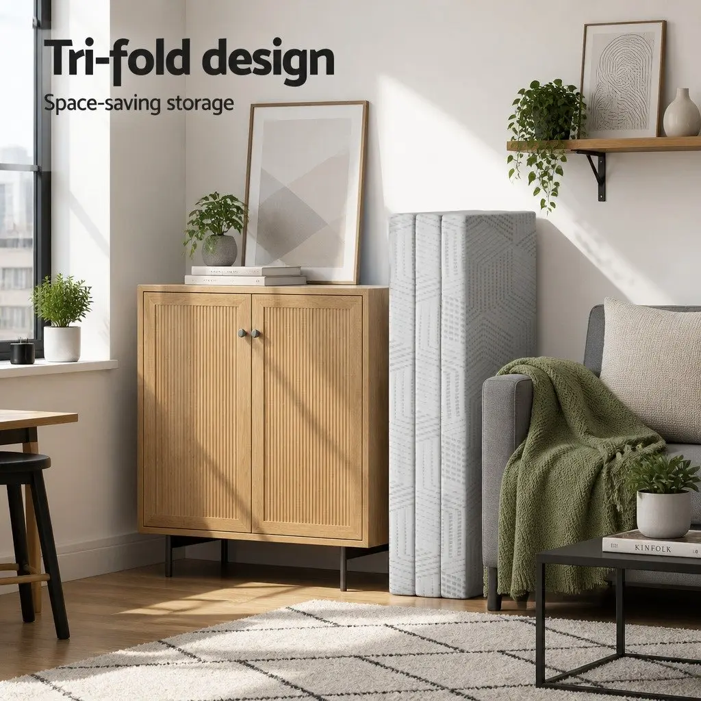 Tri-Fold Mattress for Space Efficiency