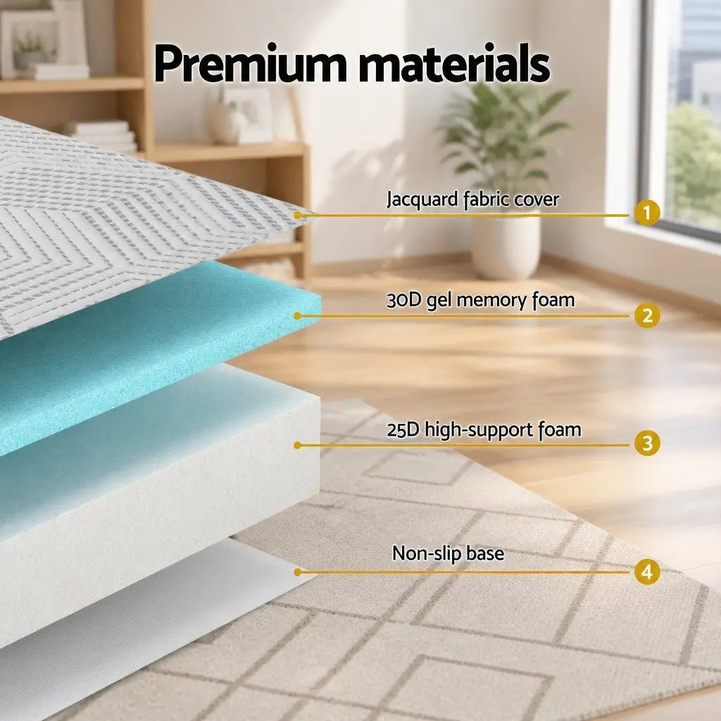 Tri-Fold Mattress for Space Efficiency
